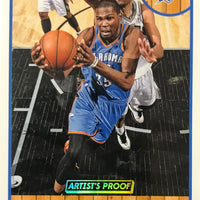 Kevin Durant 2013 2014 Hoops ARTIST PROOF Series Mint Card #73