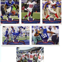 New York Giants 2013 Topps Team Set with Eli Manning and Jason Pierre Paul Plus