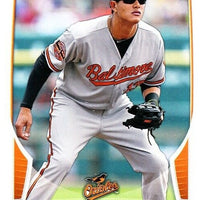 Baltimore Orioles 2013 Bowman Team Set with Manny Machado Rookie Card 215 Plus