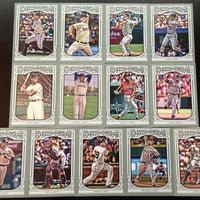 San Francisco Giants 2013 Topps GYPSY QUEEN Team Set with Will Clark and Buster Posey Plus