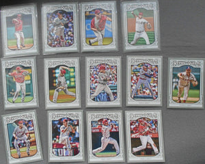 Los Angeles Angels 2013 Topps GYPSY QUEEN 13 Card Team Set with Albert Pujols