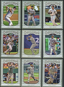 Chicago White Sox 2013 Topps GYPSY QUEEN Team Set with Frank Thomas and Robin Ventura Plus