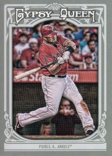 Los Angeles Angels 2013 Topps GYPSY QUEEN 13 Card Team Set with Albert Pujols