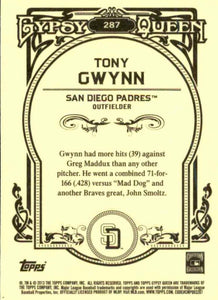 San Diego Padres 2013 Topps GYPSY QUEEN Team Set with Tony Gwynn Plus
