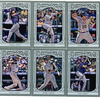 Colorado Rockies 2013 Topps GYPSY QUEEN Series Basic 6 Card Team Set with Fowler, Rutledge,  Rosario +