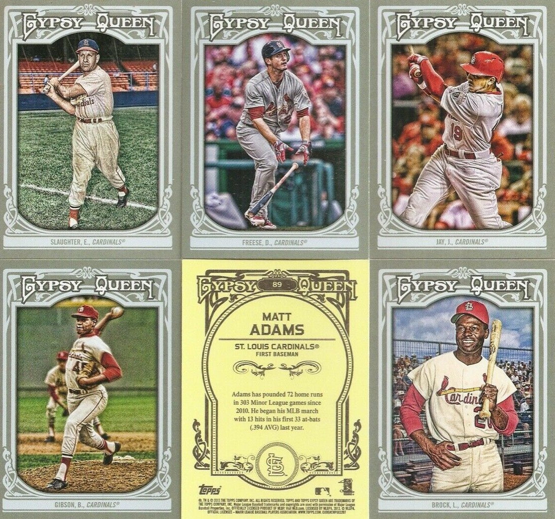  2013 Topps Baseball St. Louis Cardinals Complete Team