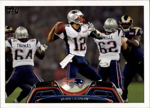 New England Patriots 2013 Topps 15 Card Team Set with Tom Brady and Rob Gronkowski plus