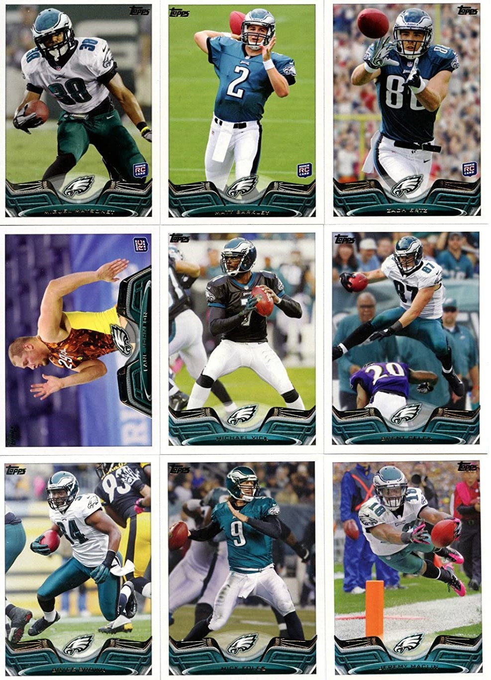 Football Cards > Michael Vick Jeremy Maclin