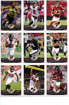 2013 Topps #256 Atlanta Falcons/Julio Jones/Roddy White - NM-MT+