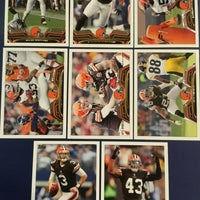 Cleveland Browns 2013 Topps Complete Team Set with Joe Haden and Josh Gordon Plus