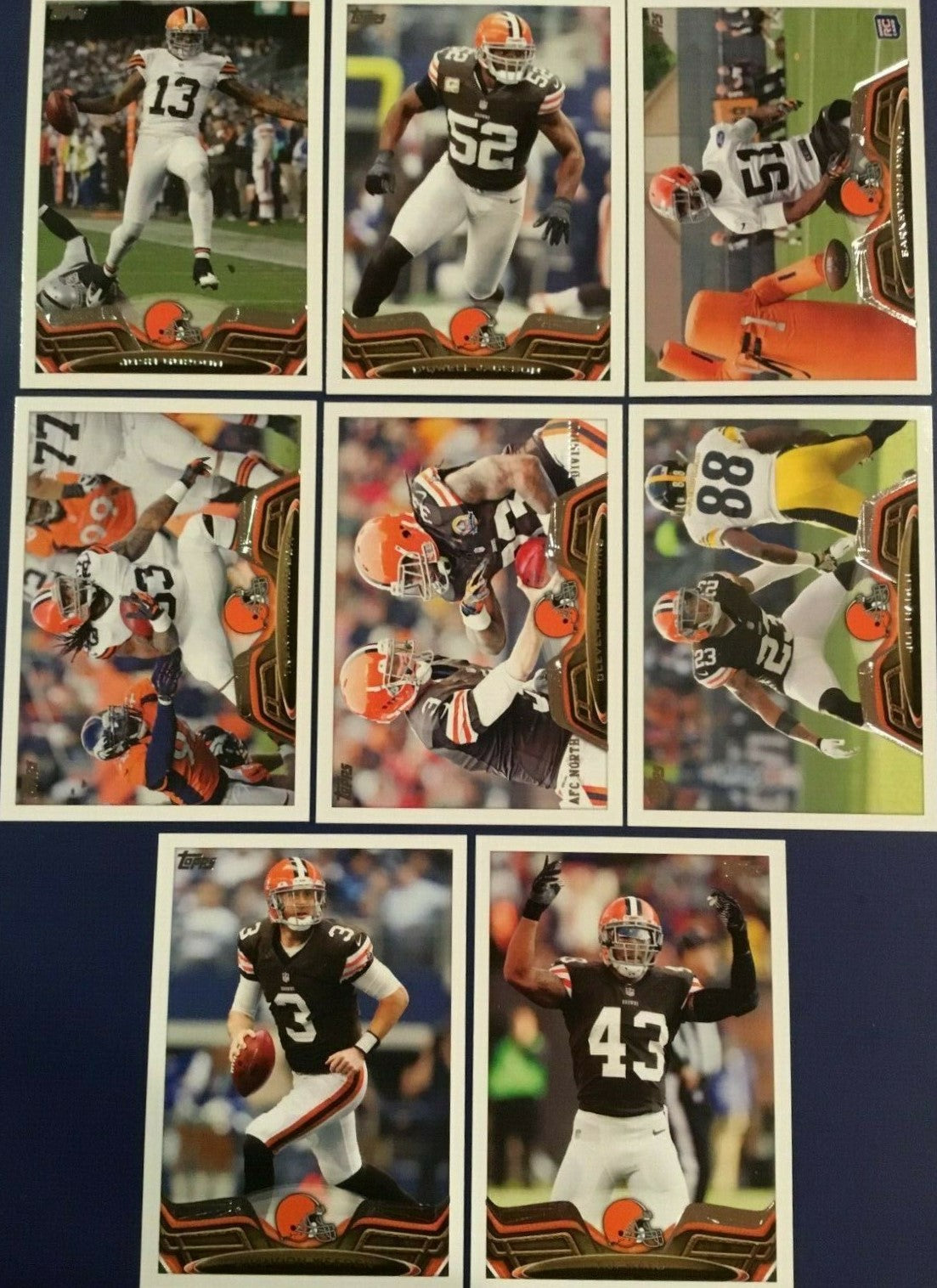 Cleveland Browns NFL Team Playing Cards