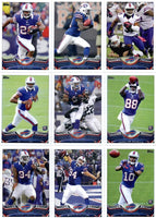 Buffalo Bills 2013 Topps Team Set with Rookie Cards of Robert Woods and Kiko Alonso Plus
