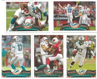 Miami Dolphins 2013 Topps Team Set with Ryan Tannehill and Cameron Wake Plus
