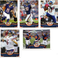 Chicago Bears 2013 Topps Team Set with Kyle Long Rookie and Peanut Tillman All Pro Card Plus