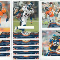 Denver Broncos  2013 Topps Complete Team Set with Peyton Manning and Von Miller Plus