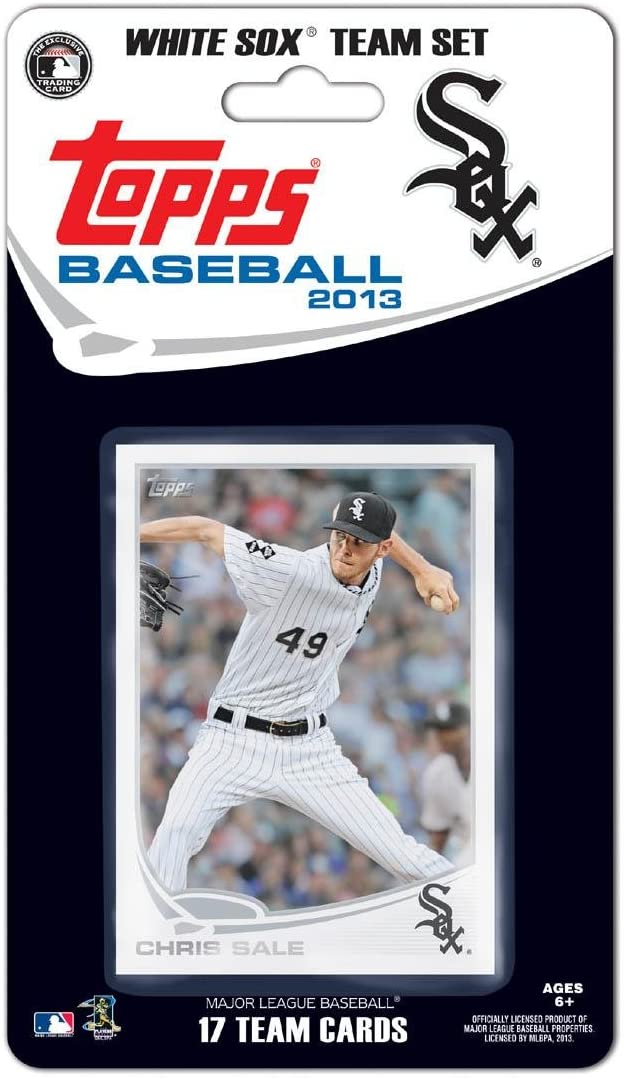 Chicago White Sox 2013 Topps Factory Sealed 17 Card Team Set