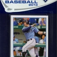 Tampa Bay Rays 2013 Topps Factory Sealed 17 Card Team Set