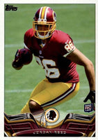 Washington Redskins 2013 Topps Team Set with Robert Griffin III and Jordan Reed Rookie card #317
