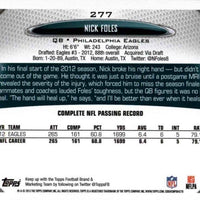 Philadelphia Eagles 2013 Topps Team Set with Michael Vick Plus Rookie Cards Zach Ertz and Lane Johnson