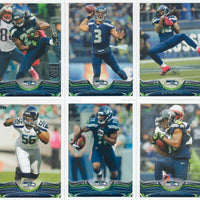 Seattle Seahawks 2013 Topps Complete 19 Card Team Set  HARD to FIND