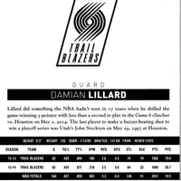 Portland Trail Blazers 2014 2015 Hoops Factory Sealed Team Set with 3rd Year Damian Lillard Card Plus