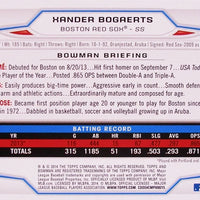 Boston Red Sox 2014 Bowman 11 Card Team Set Featuring Xander Bogaerts Rookie Card Plus