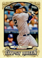 2014 Topps Gypsy Queen Series Complete Mint 300 Card Set LOADED with Stars and Hall of Famers--Jeter, Koufax, Verlander, Clemente, Ryan+
