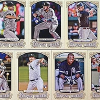 Chicago White Sox 2014 Topps GYPSY QUEEN Team Set with Paul Konerko and Marcus Semien Rookie Card 78 Plus