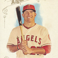 Los Angeles Angels of Anaheim 2014 Topps Allen & Ginter Series Basic 9 Card Team Set with Mike Trout, Albert Pujols+