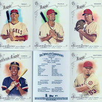 Los Angeles Angels of Anaheim 2014 Topps Allen & Ginter Series Basic 9 Card Team Set with Mike Trout, Albert Pujols+