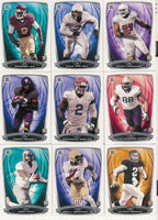 2014 Bowman Football Series Complete Mint Set with Rookies and Stars including Odell Beckham Jr and Tom Brady Plus
