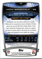 Jimmy Garoppolo 2014 BOWMAN BLACK Football Series Mint Rookie Card #105
