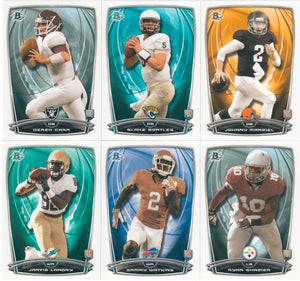 2014 Bowman Football Series Complete Mint Set with Rookies and Stars including Odell Beckham Jr and Tom Brady Plus