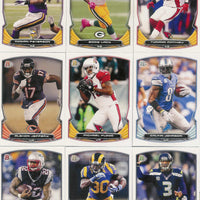 2014 Bowman Football Series Complete Mint Set with Rookies and Stars including Odell Beckham Jr and Tom Brady Plus