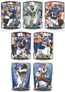 Indianapolis Colts 2014 Bowman Team Set with Andrew Luck and Reggie Wayne Plus