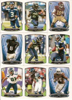 2021 Donruss Seattle Seahawks NFL Football Card Team Set