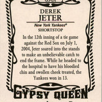 Derek Jeter 2014 Topps Gypsy Queen Glove Stories Insert Card #GS-DJ