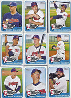 Cleveland Indians 2014 Topps HERITAGE Team Set with Terry Francona and Nick Swisher Plus

