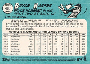 Washington Nationals 2014 Topps HERITAGE Team Set with Bryce Harper Plus