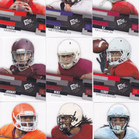 2014 Press Pass Football Series Set Loaded with Top Draft Picks including Johnny Manziel and Odell Beckham Jr. Plus