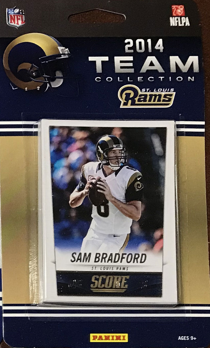 Los Angeles Rams 2014 Score Factory Sealed Team Set featuring Aaron Donald Rookie card #332