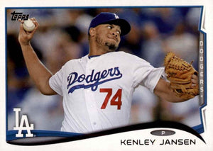 Los Angeles Dodgers 2014 Topps Complete Series One and Two 26 card Team Set with Clayton Kershaw Plus