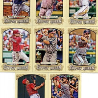 Washington Nationals 2014 Topps GYPSY QUEEN Team Set with Bryce Harper Plus