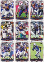 Buffalo Bills 2014 Topps Team Set with Sammy Watkins Rookie Card Plus
