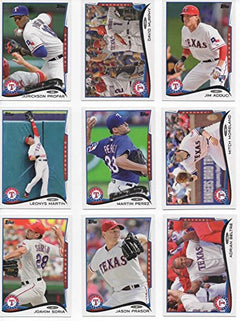 Texas Rangers 2018 Topps Complete Series One and Two Regular Issue