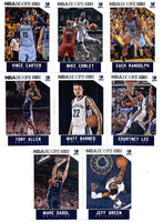 Memphis Grizzlies  2015 2016 Hoops Factory Sealed Team Set
