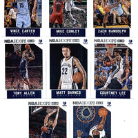 Memphis Grizzlies  2015 2016 Hoops Factory Sealed Team Set