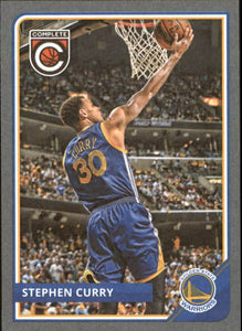 Stephen Curry 2015 2016 Panini Complete Silver Basketball Series Mint Card #248