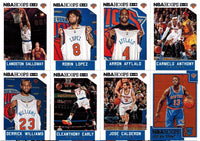 New York Knicks   2015 2016 Hoops Factory Sealed Team Set Featuring Kristaps Porzingis Rookie card
