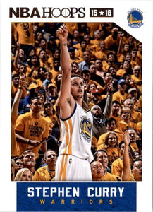 Stephen Curry 2015 2016 Hoops Basketball Series Mint Card #248